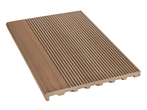 Ступень полнотелая из ДПК Deckart Optimum Орех купить в Комсомольск-на-Амуре