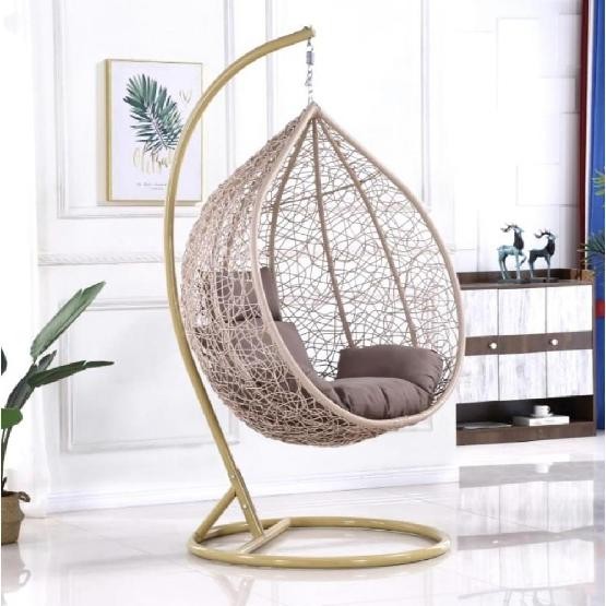 Кресло Подвесное из искусственного ротанга AFM-169A-XLB Beige купить в Комсомольск-на-Амуре