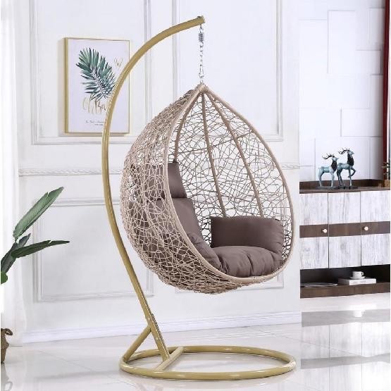 Кресло Подвесное из искусственного ротанга AFM-169A-LB Beige купить в Комсомольск-на-Амуре