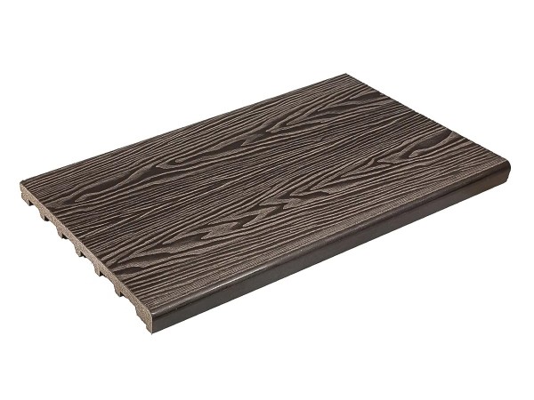 Ступень полнотелая из ДПК Deckart Step 3D Венге купить в Комсомольск-на-Амуре