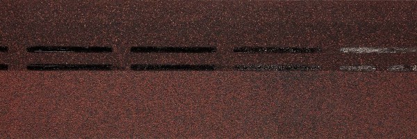 Коньково-карнизная черепица Docke Standard, красный купить в Комсомольск-на-Амуре