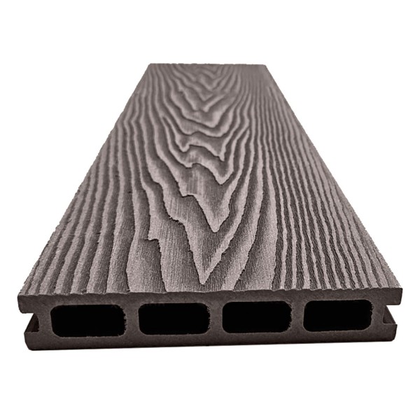 Террасная доская ДПК NanoWood Double 3D Венге купить в Комсомольск-на-Амуре