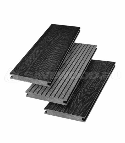 Террасная доска SW Fraxinus (R) полнотелая «SaveWood» Черный купить в Комсомольск-на-Амуре
