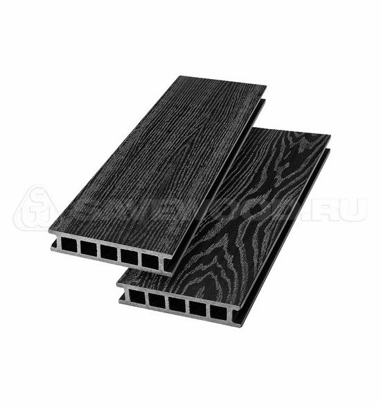 Террасная доска из ДПК SW-Fagus «SaveWood» черный купить в Комсомольск-на-Амуре