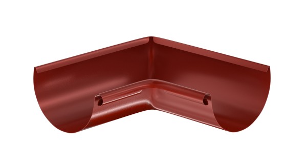 Водосток Aquasistem, система 150x100 - Угол желоба, внутренний 90° RR 29 Бургундский купить в Комсомольск-на-Амуре