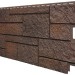Фасадная панель VOX Sandstone (Сандстоун) темно коричневый купить в Комсомольск-на-Амуре