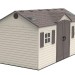Сарай пластиковый LifeTime 15x8 DD купить в Комсомольск-на-Амуре