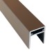 П-профиль Алюминиевый EasyDecking 35x25 Венге купить в Комсомольск-на-Амуре