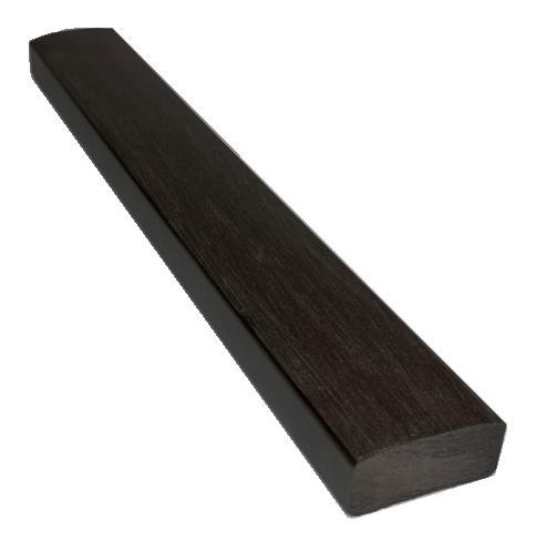 Лавочный брус Ecodecking Некст полнотелый брашированный 70х35 венге купить в Комсомольск-на-Амуре