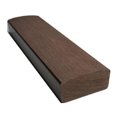 Лавочный брус Ecodecking Некст полнотелый брашированный 70х35 шоколад купить в Комсомольск-на-Амуре