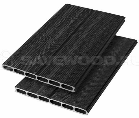 Грядочная доска ДПК 3D Savewood SW Laurus чёрный купить в Комсомольск-на-Амуре