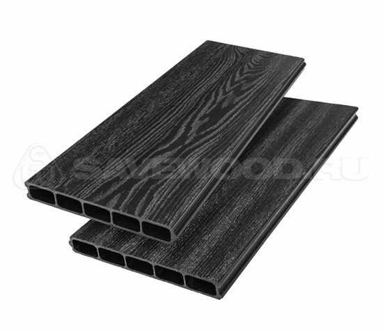 Грядочная доска ДПК 3D Savewood SW Rumex Чёрный купить в Комсомольск-на-Амуре