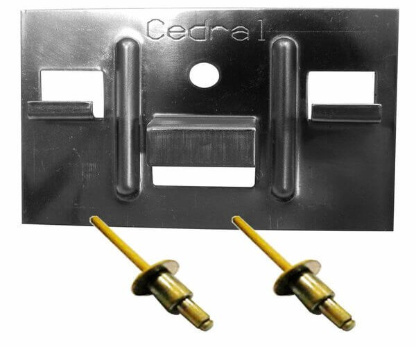 КЛЯММЕР + ЗАКЛЁПКА ДЛЯ CEDRAL CLICK 250 ШТ купить в Комсомольск-на-Амуре