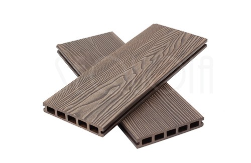 Доска террасная ДПК 3D SEQUOIA DUAL WOOD BROWN купить в Комсомольск-на-Амуре