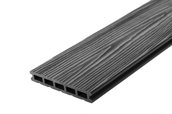 Террасная доска из ДПК RusDecking Unodeck Mogano - Графит купить в Комсомольск-на-Амуре