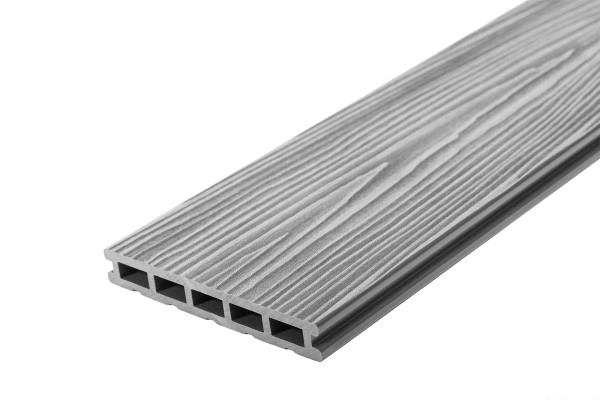 Террасная доска из ДПК RusDecking Unodeck Mogano - Серый купить в Комсомольск-на-Амуре