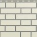 Фасадная панель Альта-Профиль, Кирпич Клинкерный, Белый купить в Комсомольск-на-Амуре