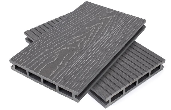 Террасная доская ДПК NanoWood Nature 3D пустотелая Серый купить в Комсомольск-на-Амуре