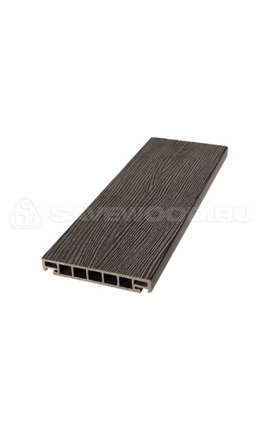 Террасная доска из ДПК SW Salix (S) (R) темно-коричневый купить в Комсомольск-на-Амуре