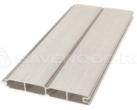 Заборный профиль из ДПК Savewood SW Agger матовый бежевый купить в Комсомольск-на-Амуре